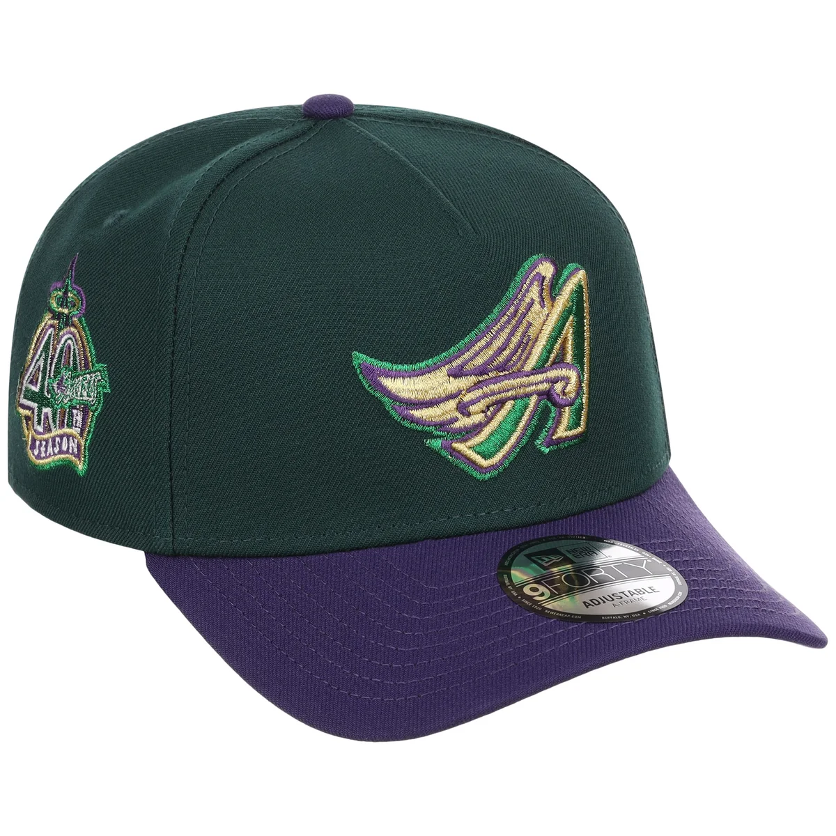 Anaheim Angels MLB Joke's on You New Era 9FORTY A-Frame front view