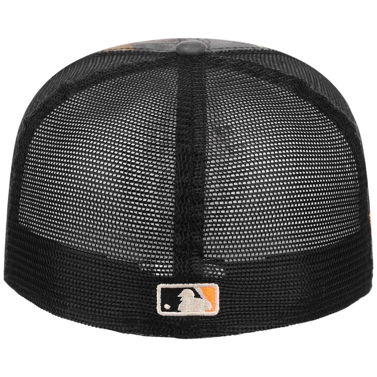 Houston Astros MLB Black Realtree Trucker New Era 59FIFTY detail view