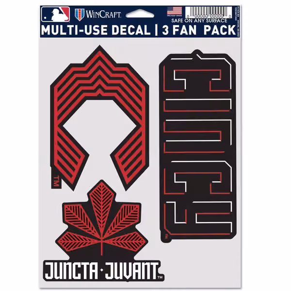 Cincinnati Reds City Connect Multi-Use MLB Decals Set (3 Pcs.) view 1