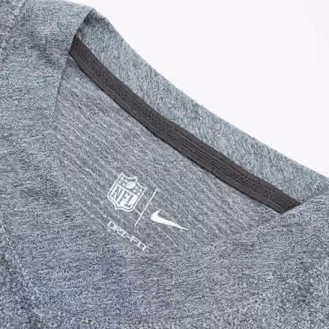 Tampa Bay Buccaneers 2022 NFL Sideline Nike Performance Player Top Gray view 5