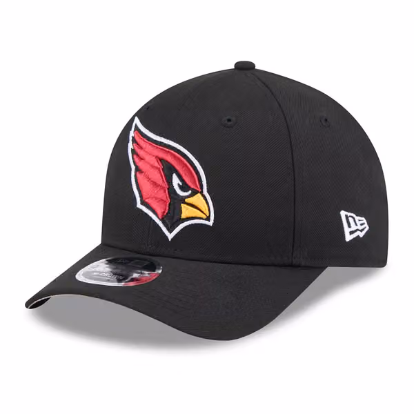 Arizona Cardinals NFL Team Logo New Era 9FORTY M-Crown Snapback Cap Black product photo