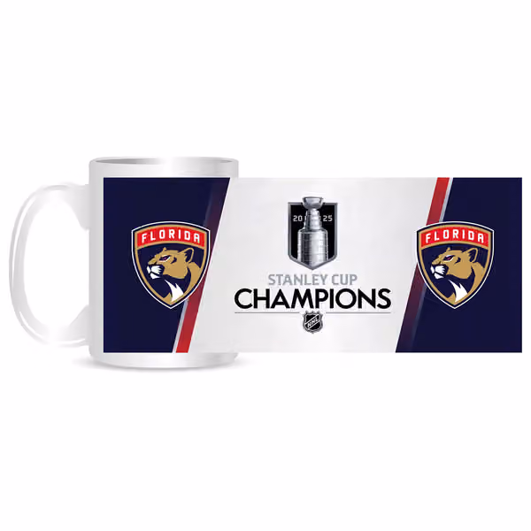 Florida Panthers 2025 Stanley Cup Champions Mug (330 ml) view 1