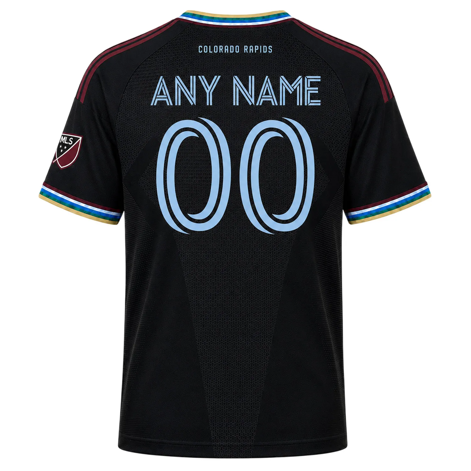 Colorado Rapids MLS Jersey Custom – Elite Black