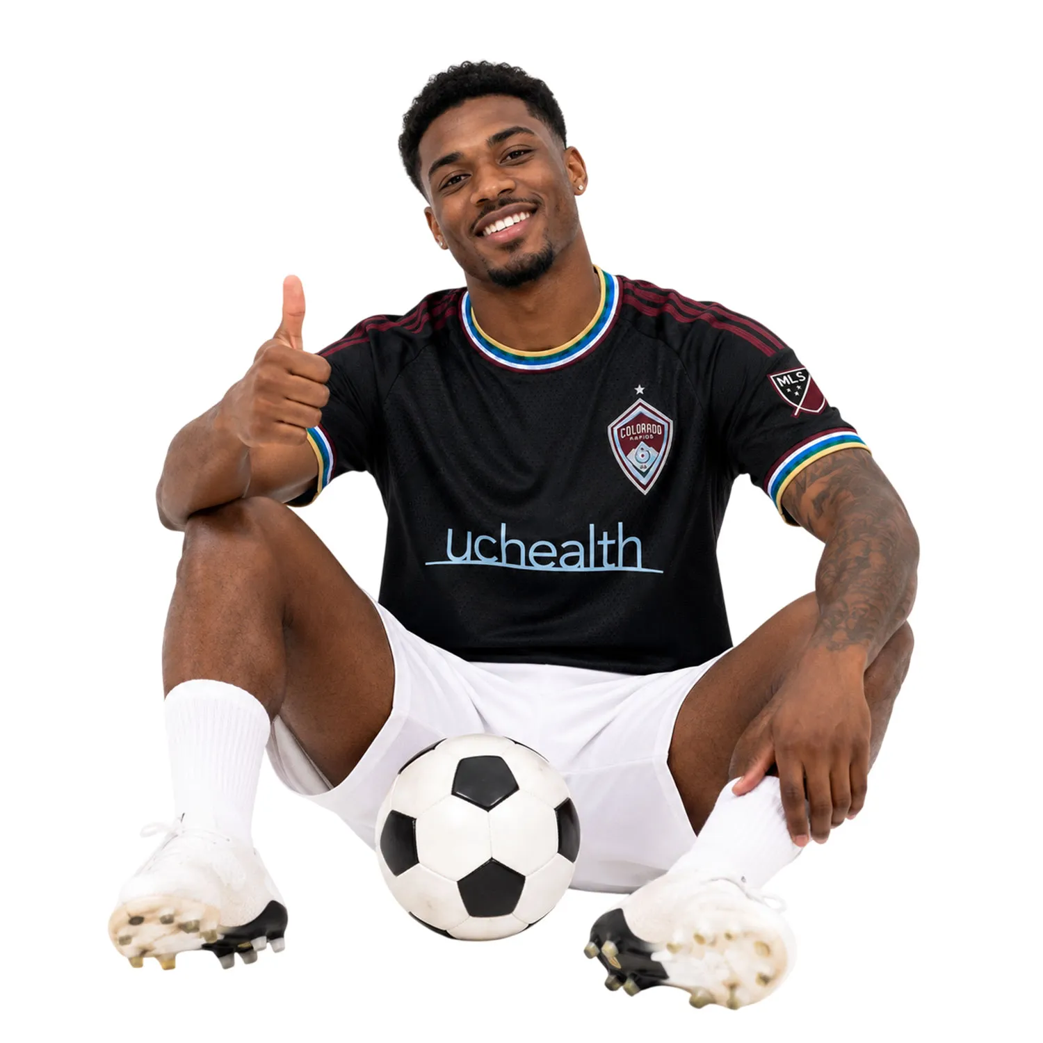Colorado Rapids MLS Jersey Custom – Elite Black