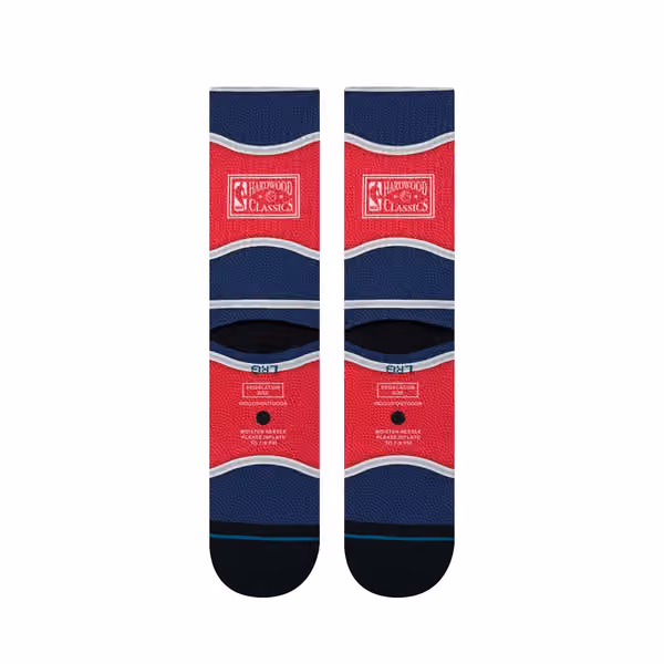 Houston Rockets Classic Mini Ball Stance Crew Socks view 3