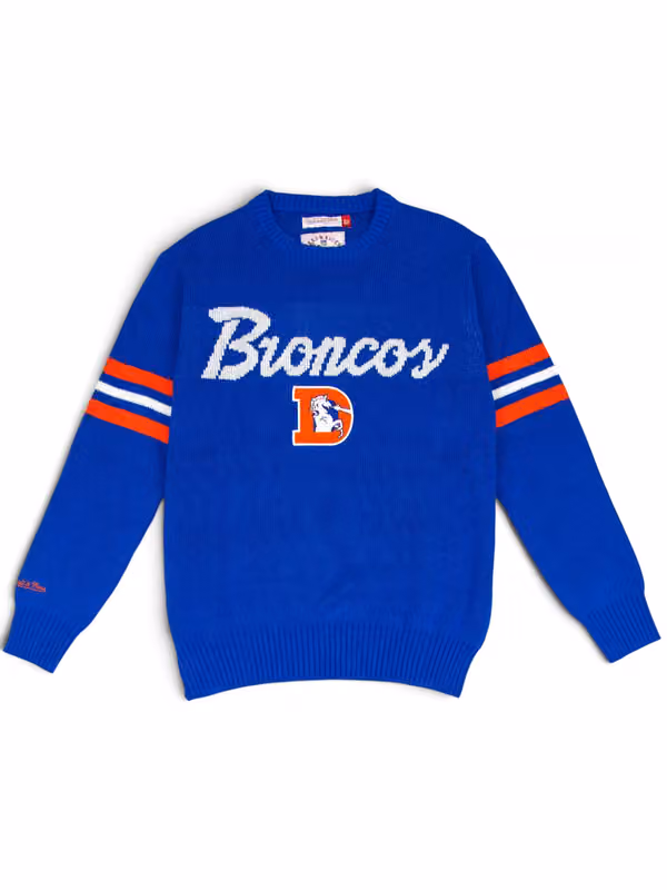 Denver Broncos NFL Head Coach Sweater Blue view 2