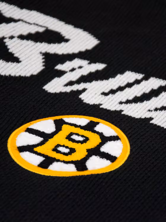 Boston Bruins NHL Head Coach Sweater Black view 4