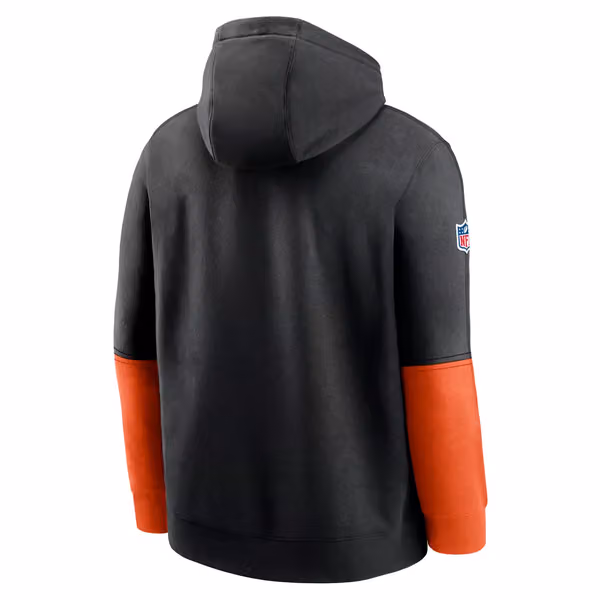 Cincinnati Bengals 2024 NFL Sideline Nike Club Hoodie Black view 2