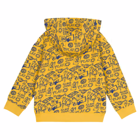 Golden State Warriors Toddler Give & Go NBA Hoodie Sweatpants Set view 3