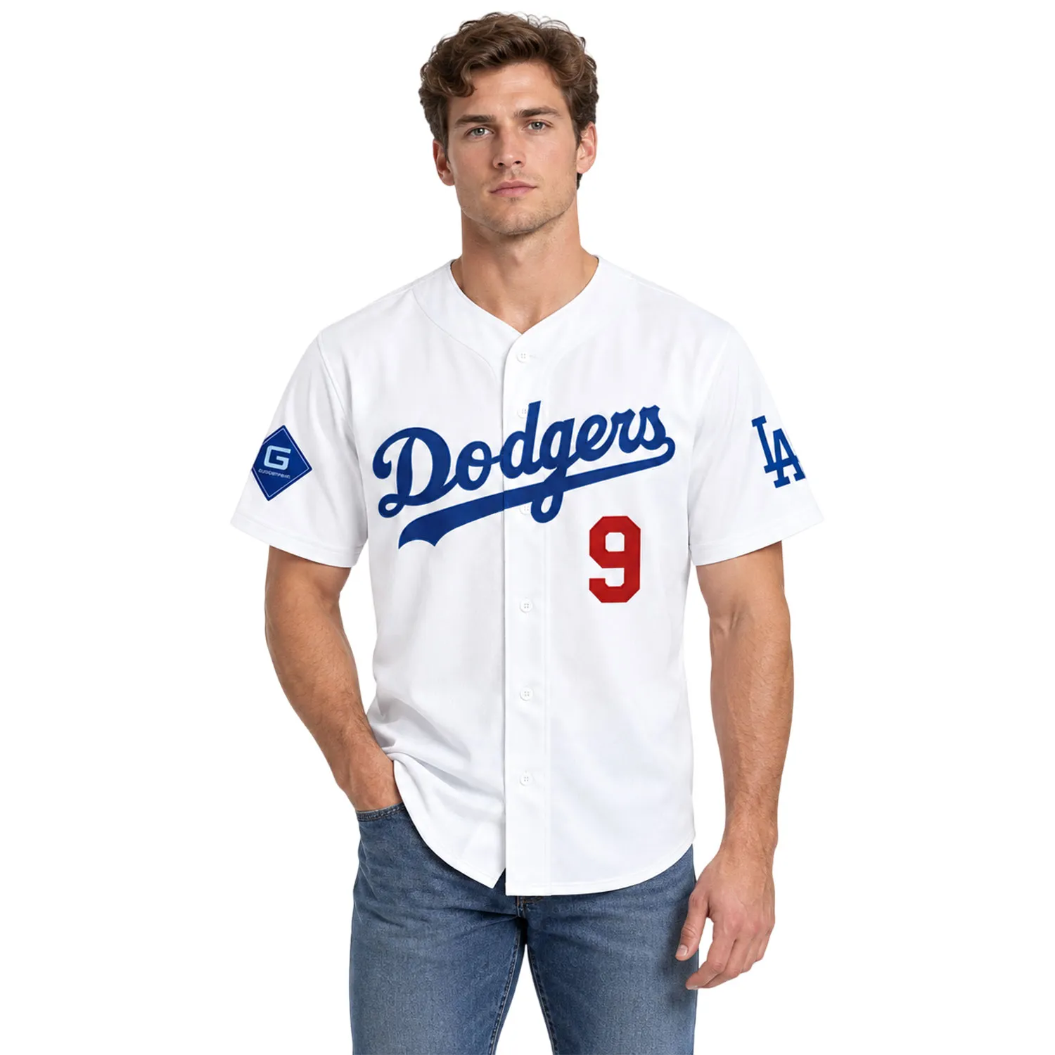 Alek Thomas Dodgers White Jersey Personalized Practical Style