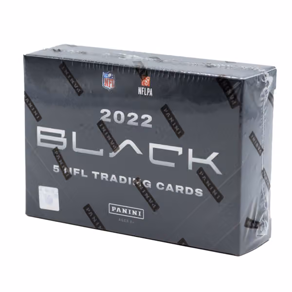 2022 Panini Black NFL Football Hobby Box view 1