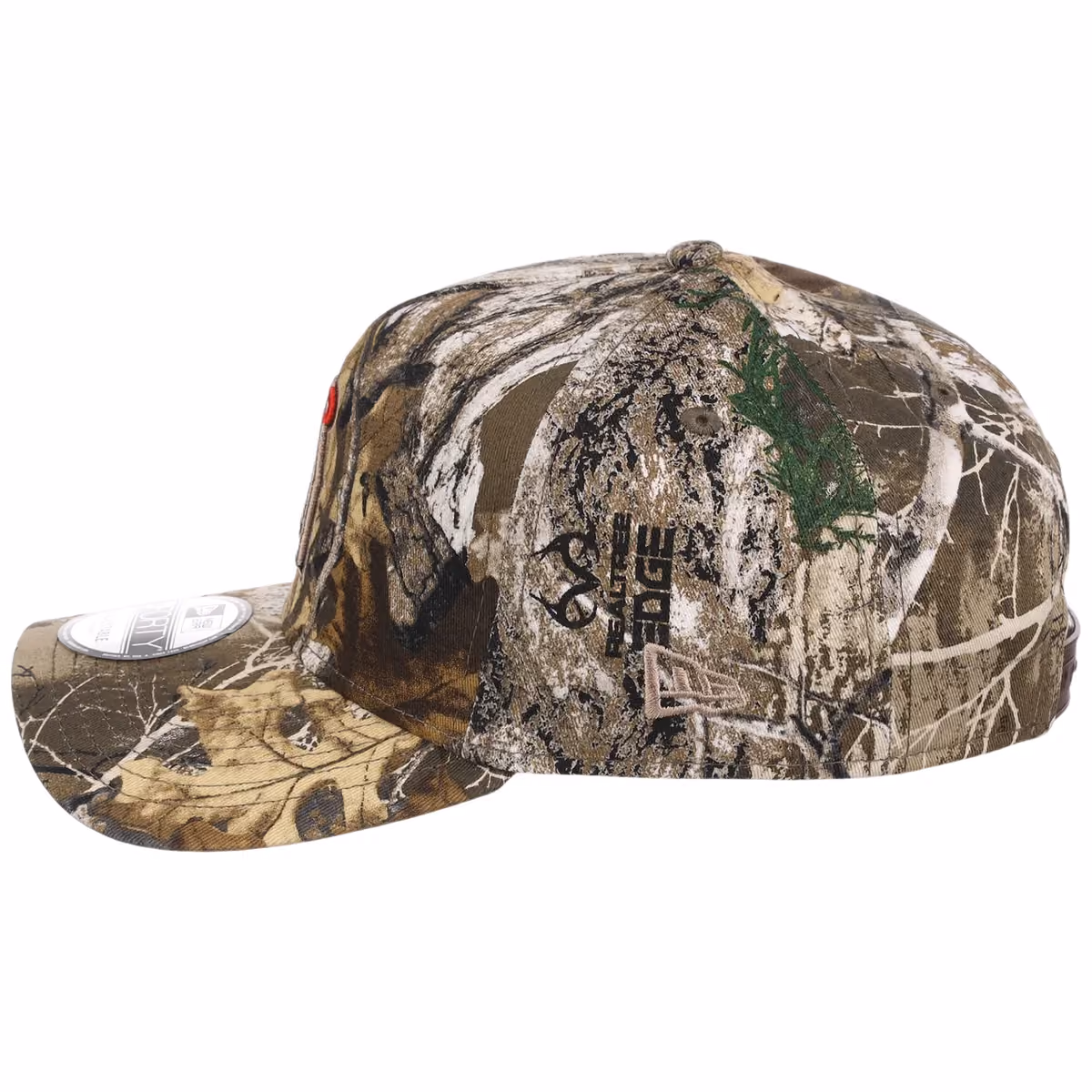 Anaheim Angels MLB Realtree FASHION CORE New Era 9FORTY A-Frame detail view