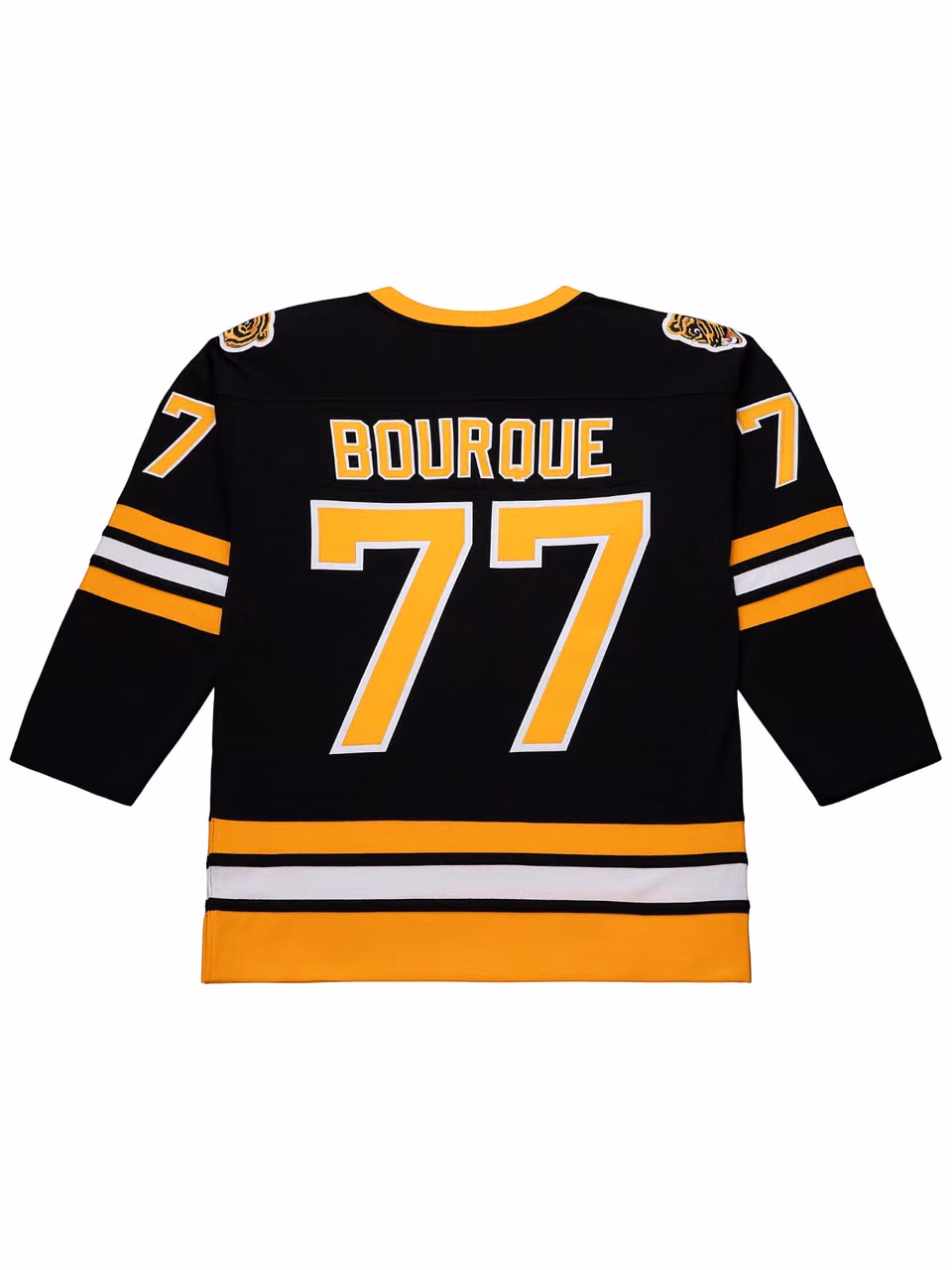 Ray Bourque #77 Boston Bruins 1989-90 Premium Power Play NHL Jersey Black view 1