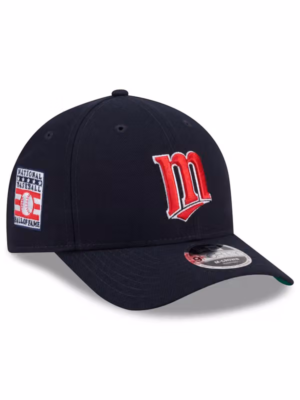 Minnesota Twins 2026 MLB Hall of Fame 9FORTY Snapback Cap Navy product photo