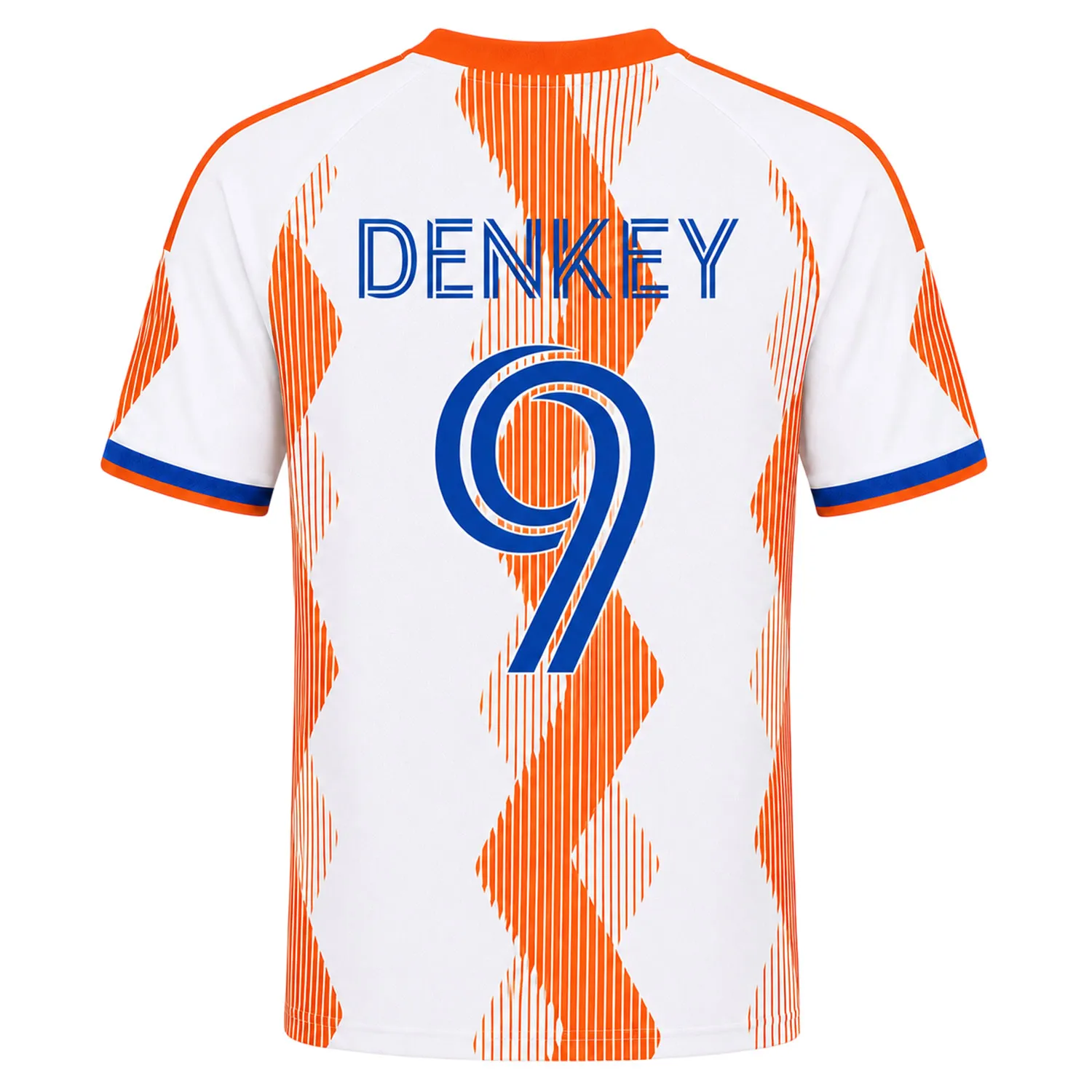 FC Cincinnati Away Jersey Kevin Denkey Vibrant Fan Shirt