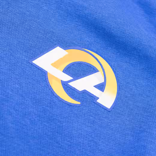 Los Angeles Rams 2023 NFL Sideline Nike Club Hoodie Blue view 4