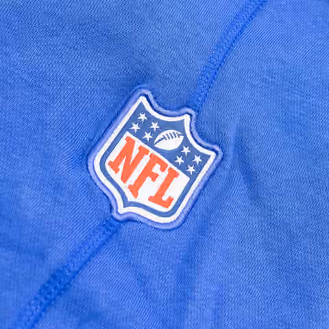 Los Angeles Rams 2023 NFL Sideline Nike Club Hoodie Blue view 5