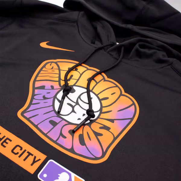 San Francisco Giants City Connect 2026 MLB Authentic Therma Hoodie Black view 3