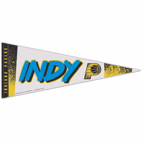 Indiana Pacers City Edition Premium NBA Pennant view 1