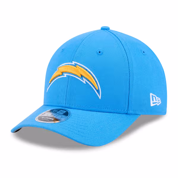 Los Angeles Chargers NFL Team Logo New Era 9FORTY M-Crown Snapback Cap Blue product photo