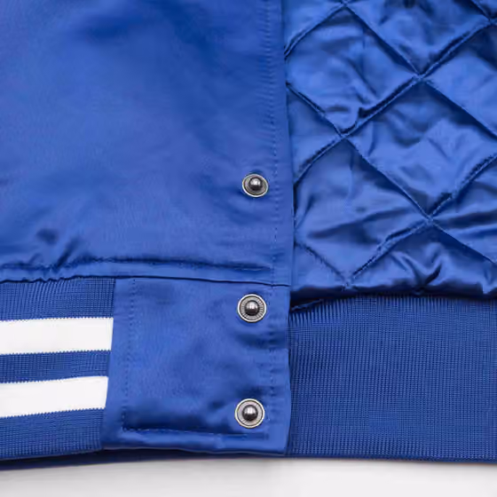 Los Angeles Dodgers Cooperstown '47 Dalston MLB Bomber Jacket Blue view 3