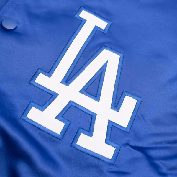 Los Angeles Dodgers Cooperstown '47 Dalston MLB Bomber Jacket Blue view 4