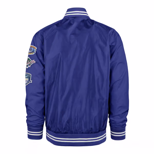 Los Angeles Dodgers Cooperstown '47 Dalston MLB Bomber Jacket Blue view 2