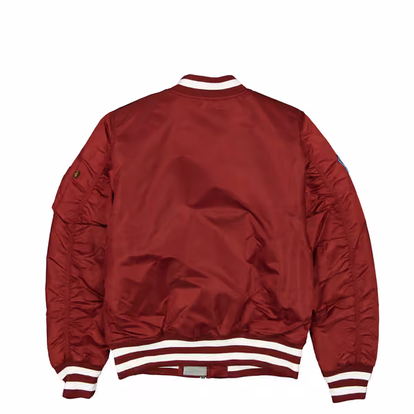 Philadelphia Phillies Alpha Industries MA-1 MLB Bomber Jacket Red view 2