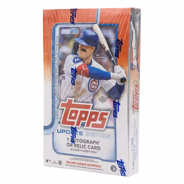 2025 Topps Update Series Baseball MLB Hobby Box view 1