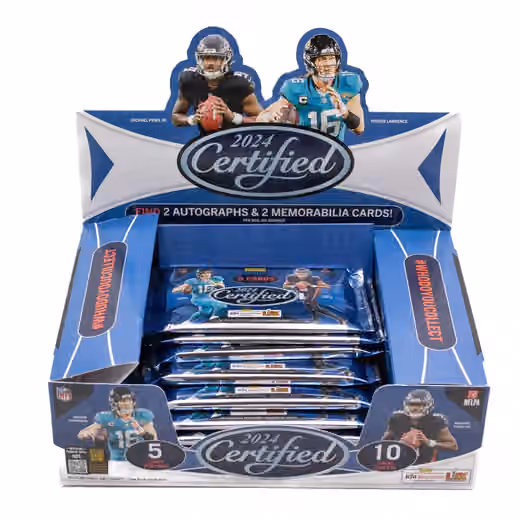 2024 Panini Certified Football NFL Hobby Box view 2