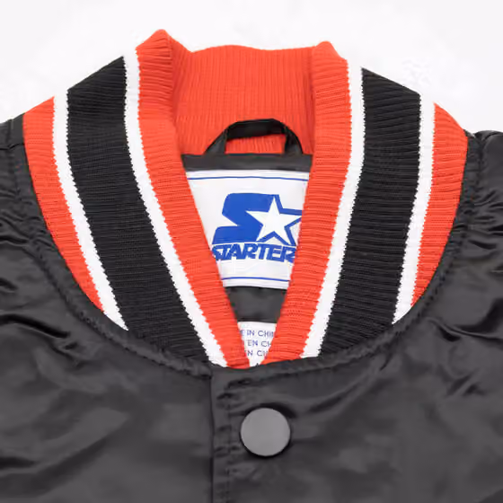 Vancouver Canucks Starter Vintage Diveplay NHL Varsity Jacket view 6