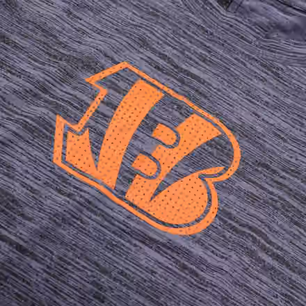Cincinnati Bengals 2025 NFL Sideline Nike Velocity Performance T-Shirt Gray view 4