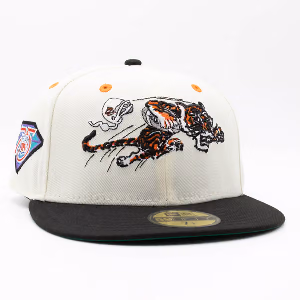 Cincinnati Bengals NFL 75th Anniversary New Era 59FIFTY Fitted NFL Cap product photo