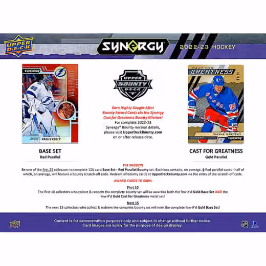 2022/23 Upper Deck Synergy Hockey NHL Hobby Box view 4