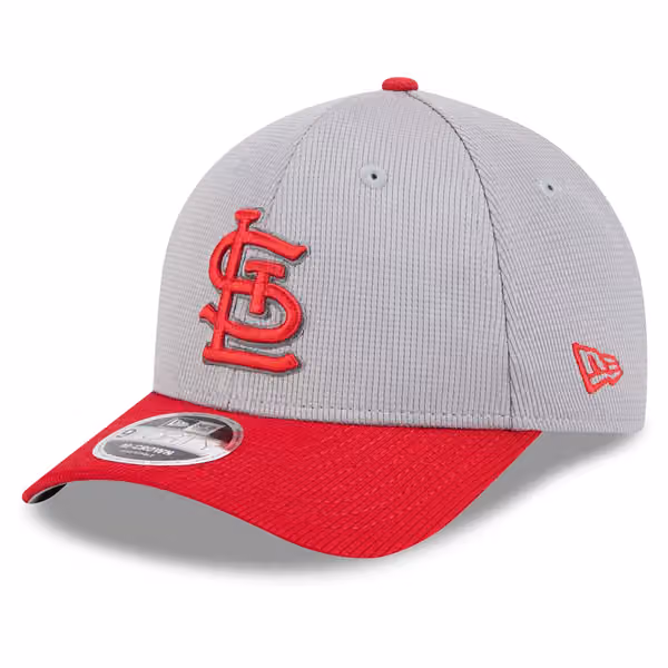 St. Louis Cardinals Colorway 2025 MLB Batting Practice 9FORTY M-Crown Snapback Cap Gray product photo