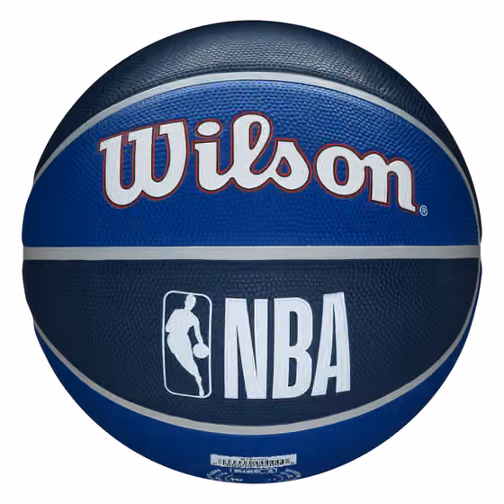 Detroit Pistons Team Tribute Wilson NBA Basketball (Size 7) view 2