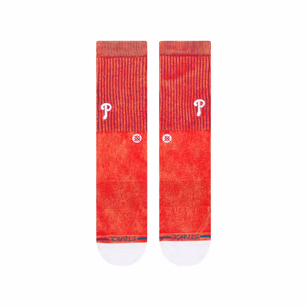 Philadelphia Phillies Bags Stance MLB Crew Socks Red view 2