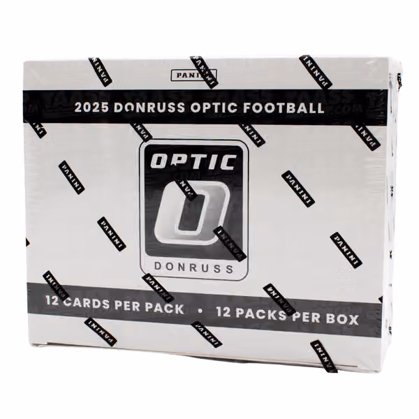 2025 Panini Donruss Optic Football NFL Value Fat-Pack Box view 1