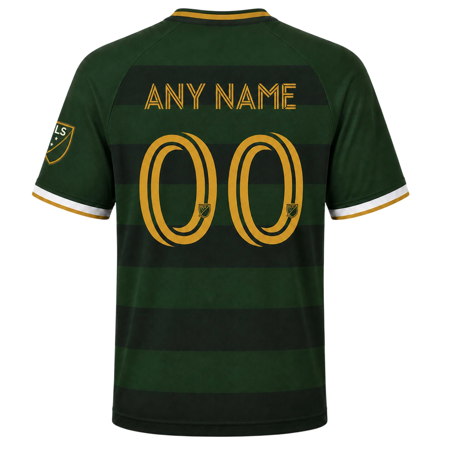 Portland Timbers Retro Jersey Stunning Green Stripe
