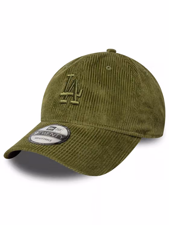 Los Angeles Dodgers Cord 9TWENTY Adjustable MLB Cap Olive product photo