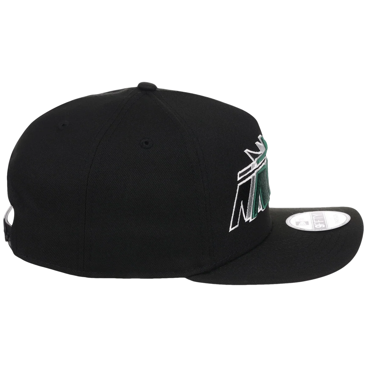 New York Jets NFL Seismic New Era 9FIFTY A-Frame detail view