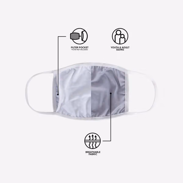 Nashville Predators Face Covering NHL Face Mask (3-Pack) view 5