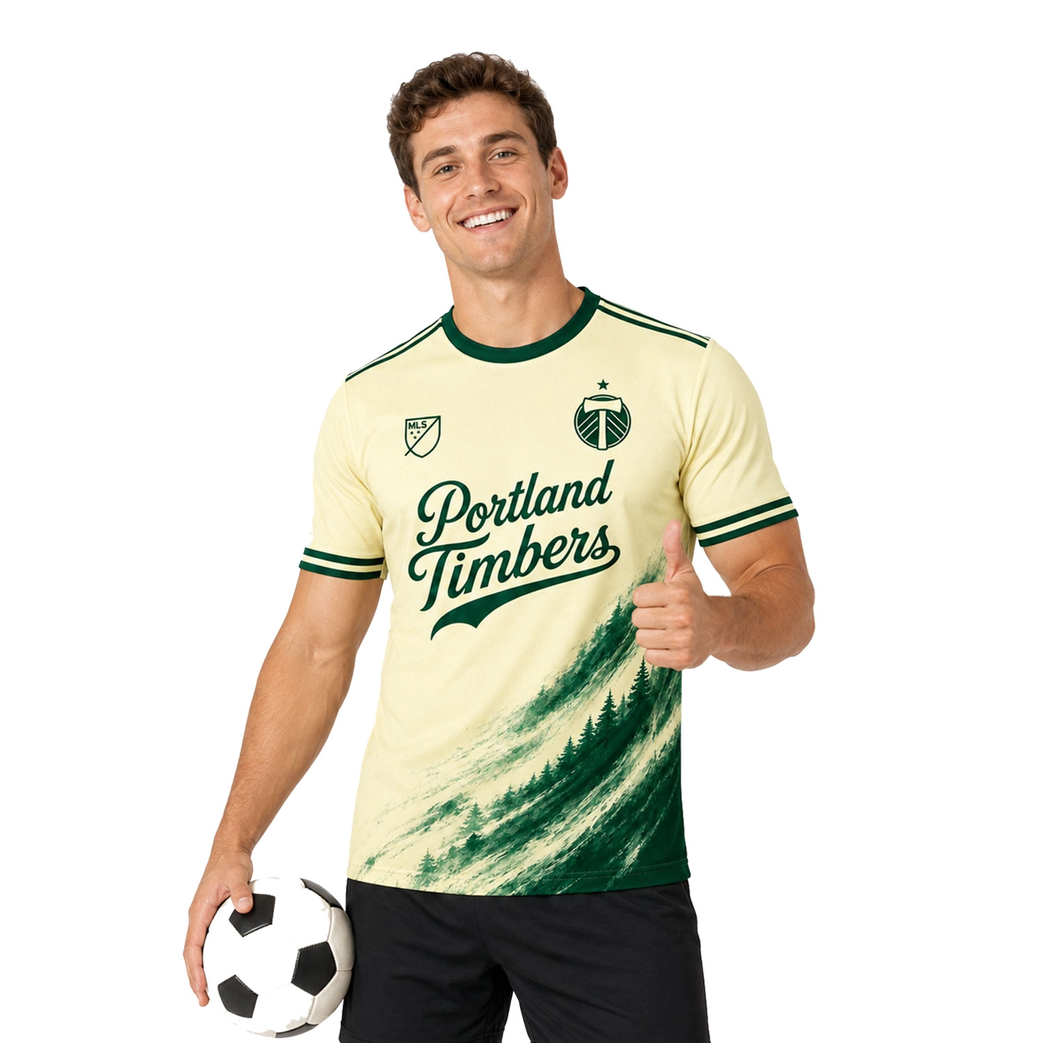 Portland Timbers Jersey – Exclusive Forest Brush Edition