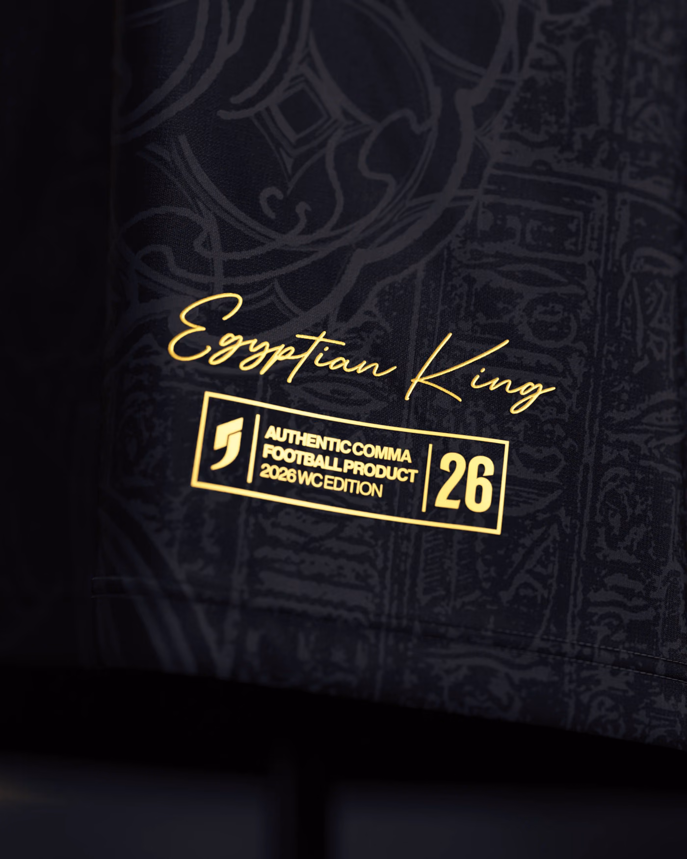 Jersevo Custom Personalized Egyptian King Heritage Jersey (2026WC Edition) detail view 6