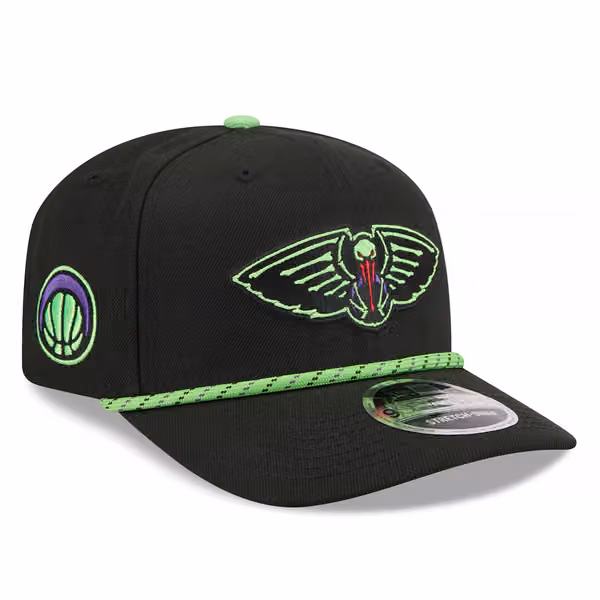 New Orleans Pelicans 2025-26 NBA City Edition 9SEVENTY Stretch-Snap Cap product photo