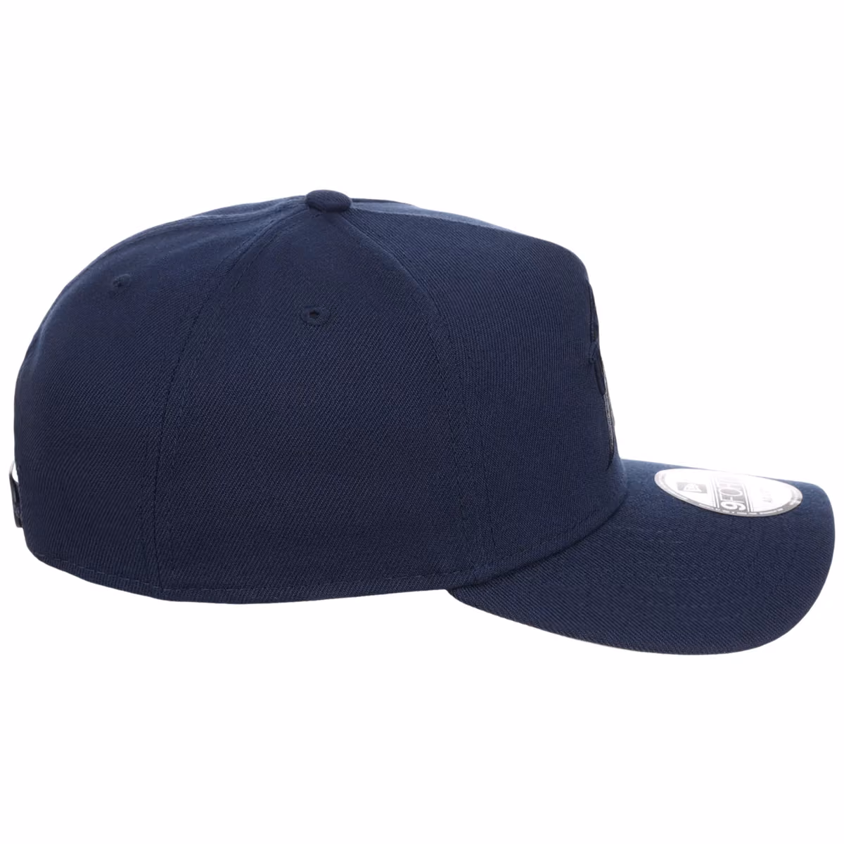 Miami Marlins MLB Navy FASHION CORE New Era 9FORTY A-Frame detail view