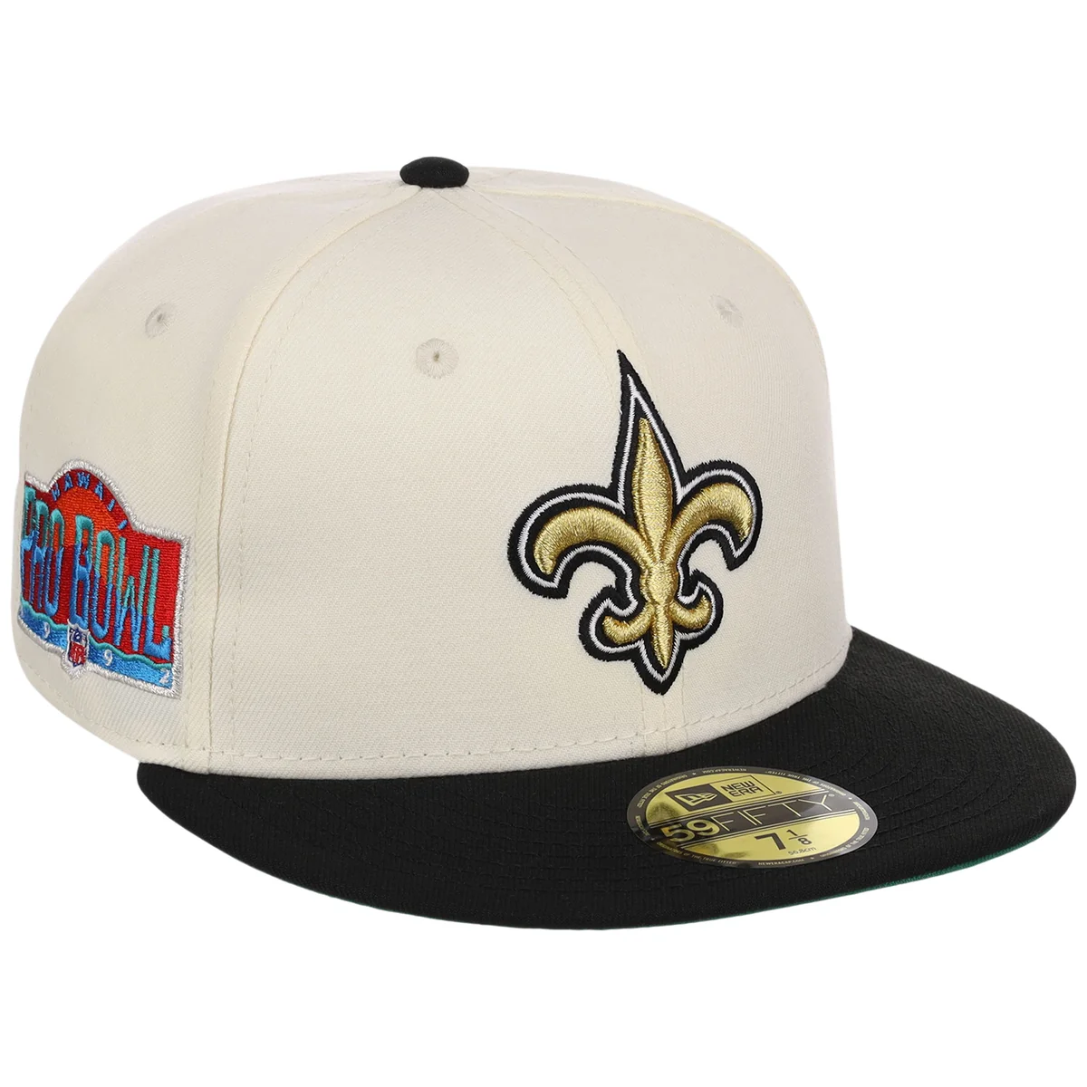 New Orleans Saints NFL Chrome OTC New Era 59FIFTY front view