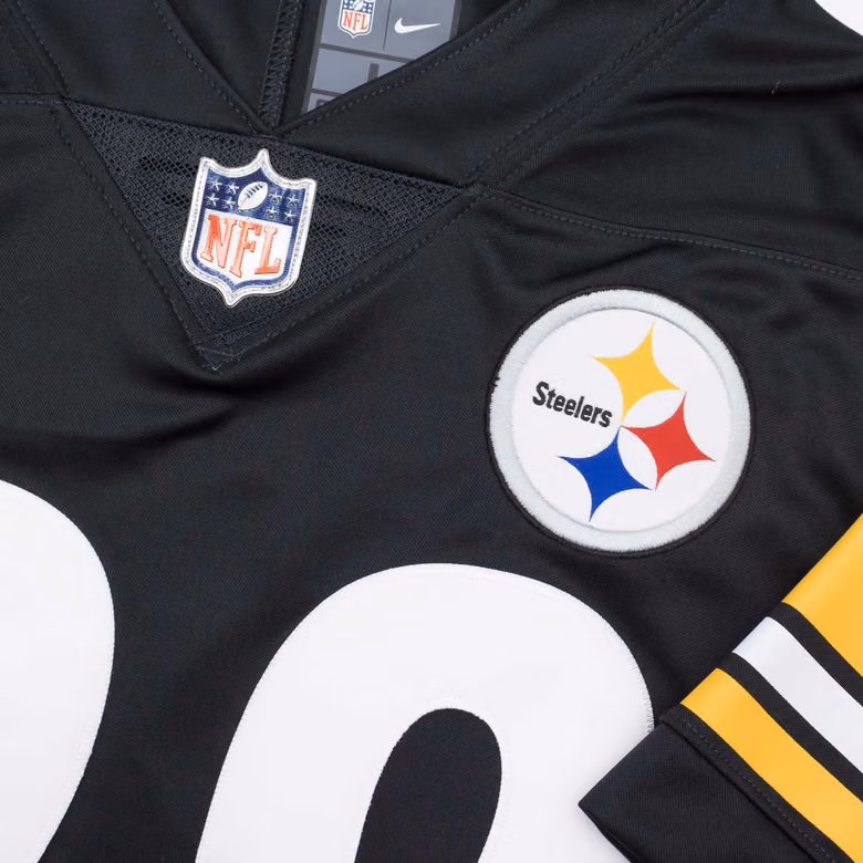 Najee Harris #22 Pittsburgh Steelers Nike Vapor Limited NFL Jersey Black view 5