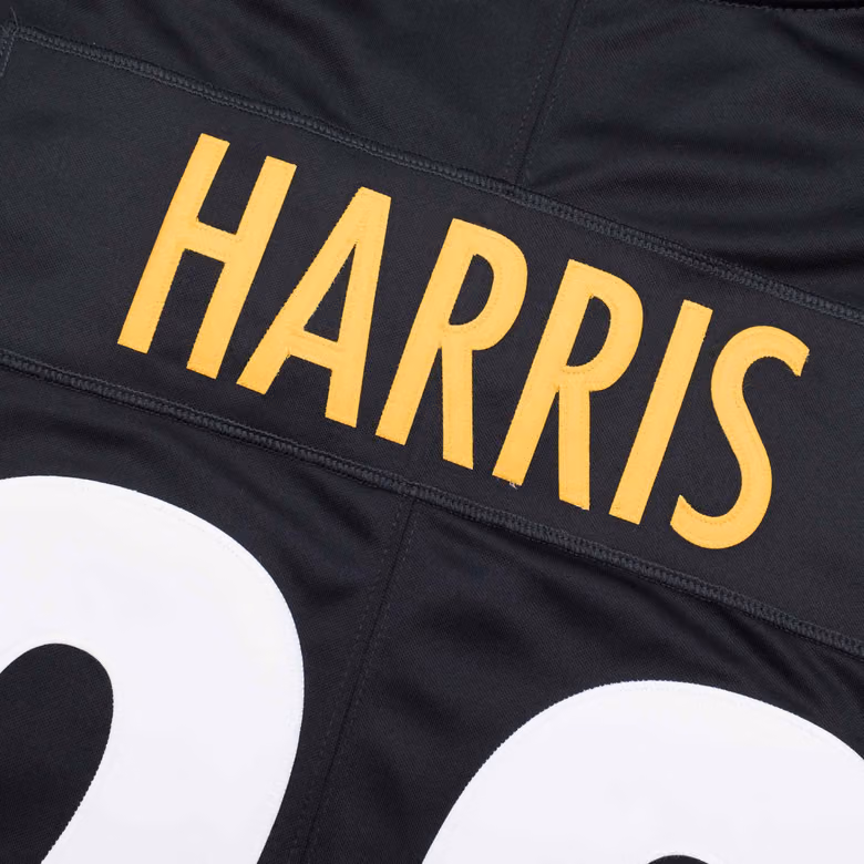 Najee Harris #22 Pittsburgh Steelers Nike Vapor Limited NFL Jersey Black view 4