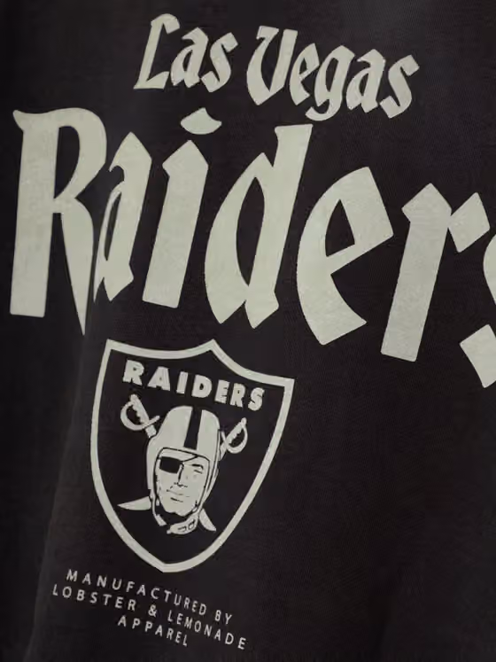 Las Vegas Raiders L&L '96 Classics NFL Crew Sweater Black view 4